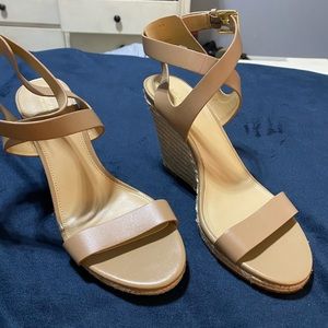 Michael Kors espadrille wedges, good condition